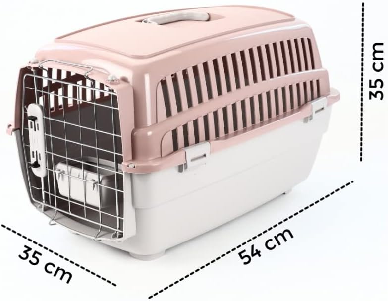 Transportbox IATA Flugbox Flugzeug Transport Auto Box Hunde Katzen Gr. M