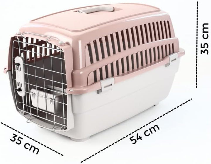 Transportbox IATA Flugbox Flugzeug Transport Auto Box Hunde Katzen Gr. M