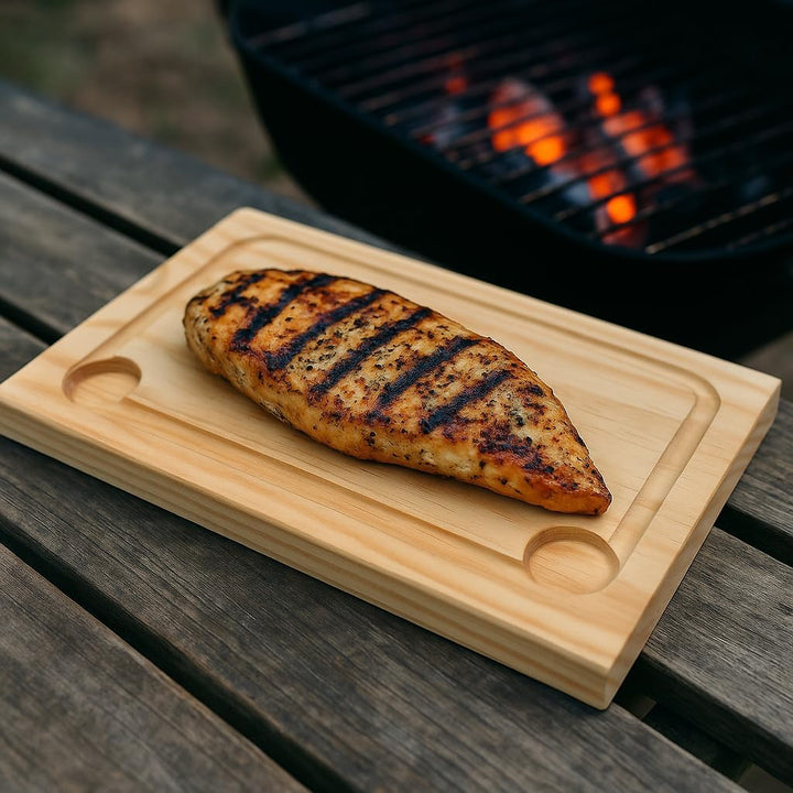 Artema - Fleischteller Holz - 30 * 20 cm - Set aus 6 - Pinewood - Made in Spain