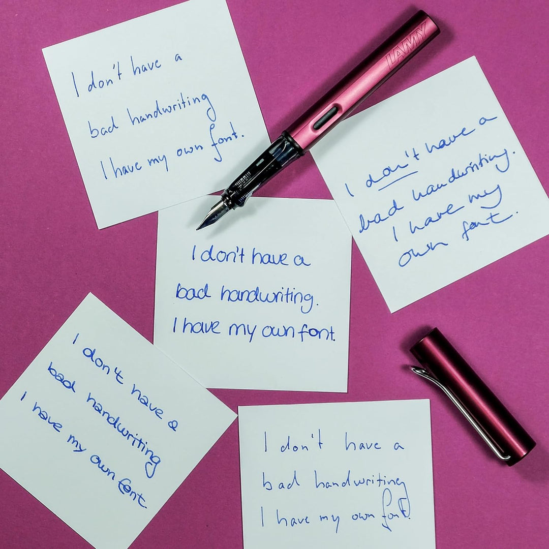 Lamy Al-Star Füllhalter, Schwarz, Breit Breit Schwarz, Breit Schwarz
