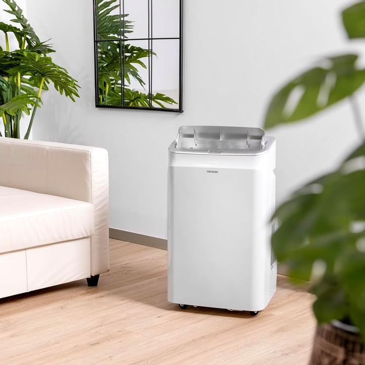 Cecotec Tragbare Klimaanlage mit Fernbedienung, WLAN und Wärmepumpe Forceclima 12800 Heizung angesch