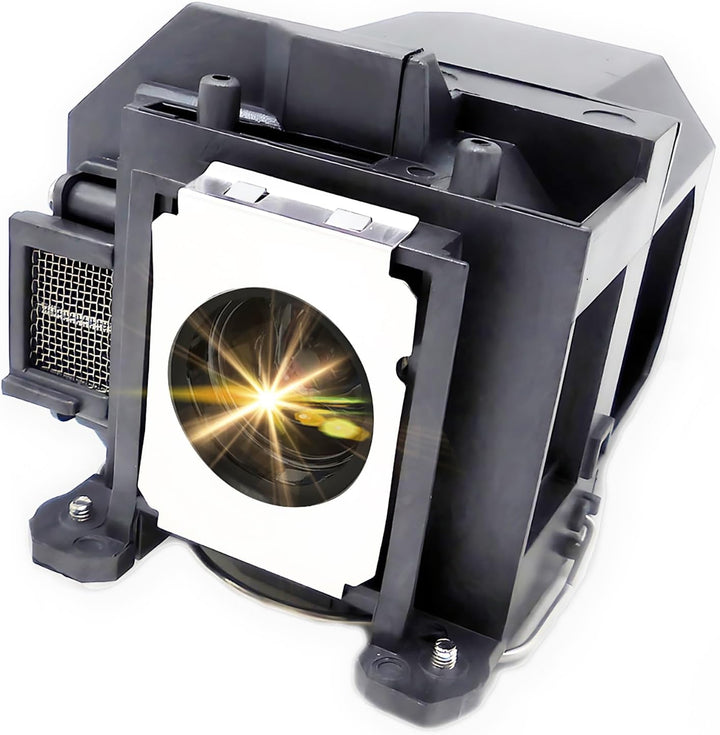 Supermait EP57 A+ Qualität Ersatzprojektorlampe mit Gehäuse, kompatibel mit Elplp57, Fit für EB-440W