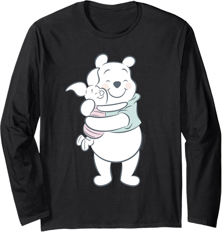 Disney Winnie the Pooh and Piglet Pastel Hug Langarmshirt