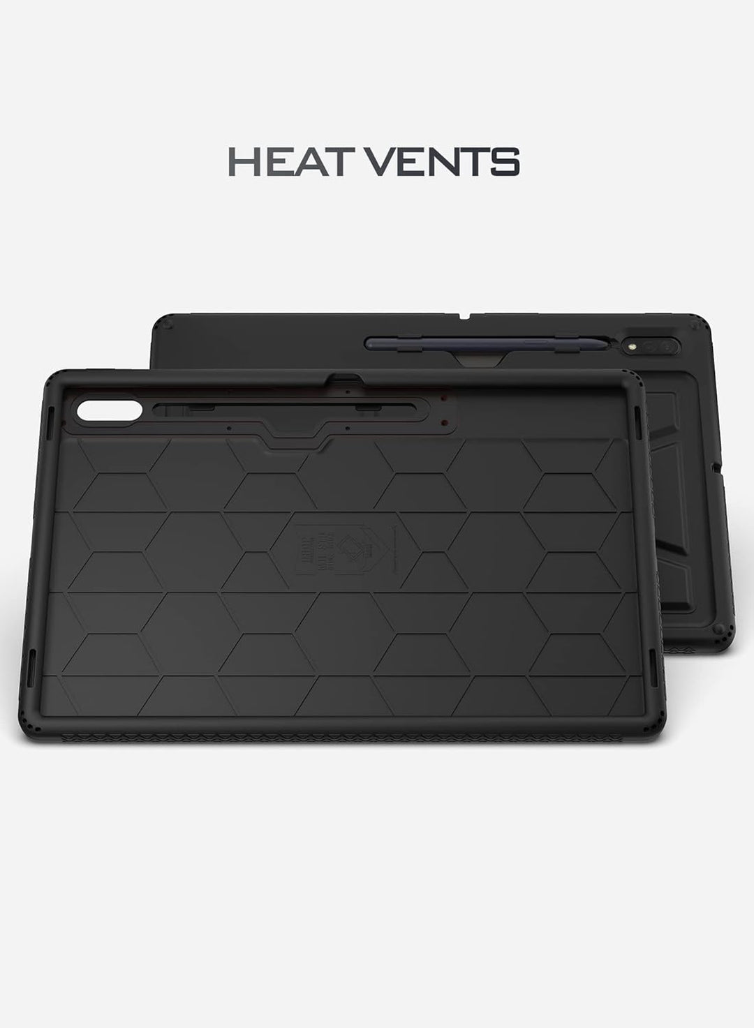 Poetic TurtleSkin Schutzhülle für Samsung Galaxy Tab S8 Ultra Hülle 14,6 Zoll 2022, strapazierfähig,