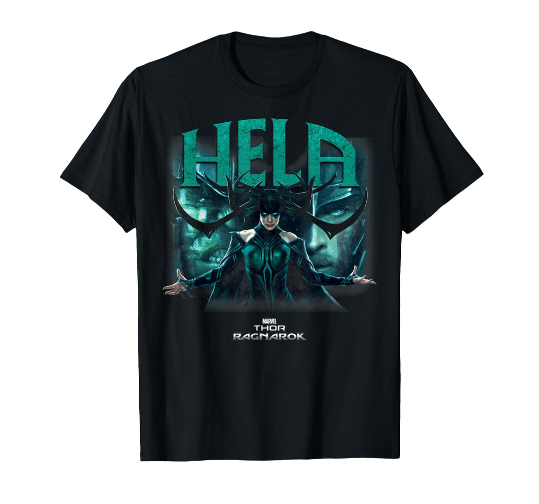 Womens Marvel Thor Ragnarok Hela Deceiving Hands Reach Out T-Shirt Small Brown
