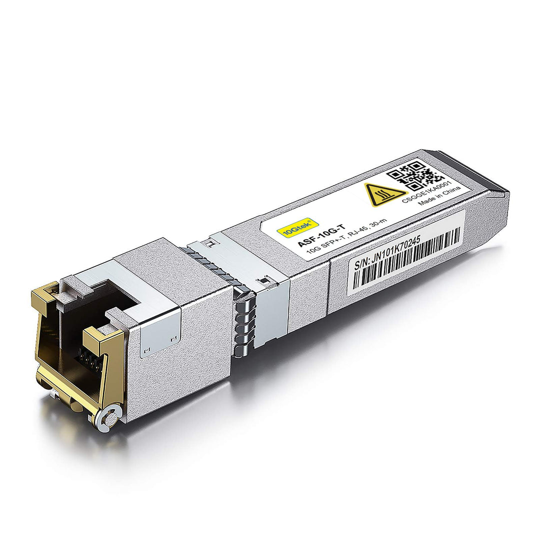 10Gb SFP+ auf RJ45 Modul 30-Meter, 10GBase-T Kupfer CAT.6a Transceiver Kompatibel für Cisco SFP-10G-