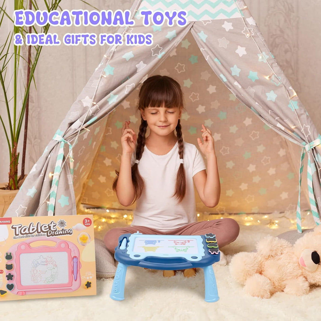 Sarsumir Magnetische Maltafel Zaubertafeln für Kinder, Zaubertafel Maltafel Magnettafel Reisegrösse,