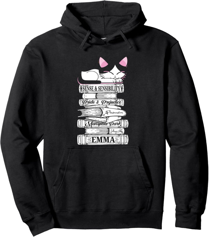 Jane Austen Mr. Darcy Quote Literary Book Club Fans Gifts Pullover Hoodie