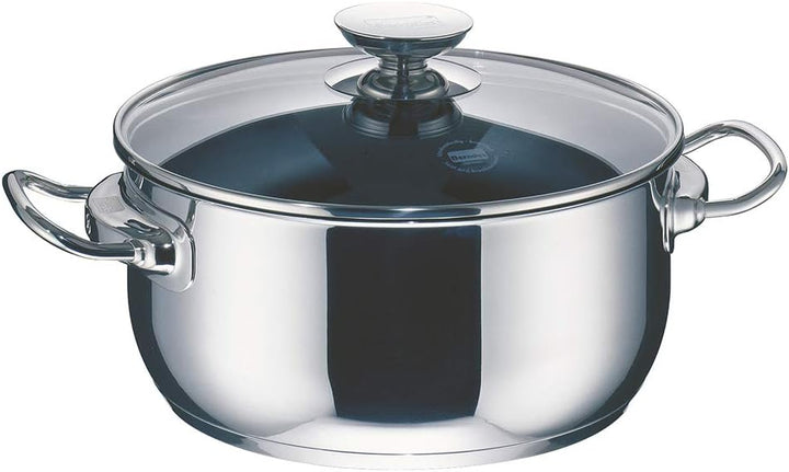 Berndes Kochtopf Injoy Special Edition 16 cm, Induktion, Kochtopf aus Edelstahl, allherdtauglich, To