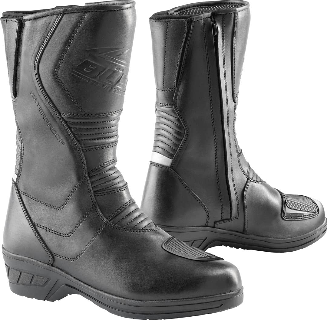 Büse D20 Damen Motorradstiefel 40 EU Schwarz, 40 EU Schwarz