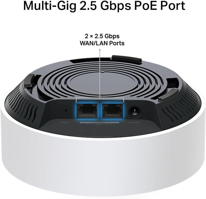 TP-Link Deco X50-PoE Wi-Fi 6 Mesh WLAN Set(1 Pack), AX3000 Dualband Router & Repeater(Unterstützt Po