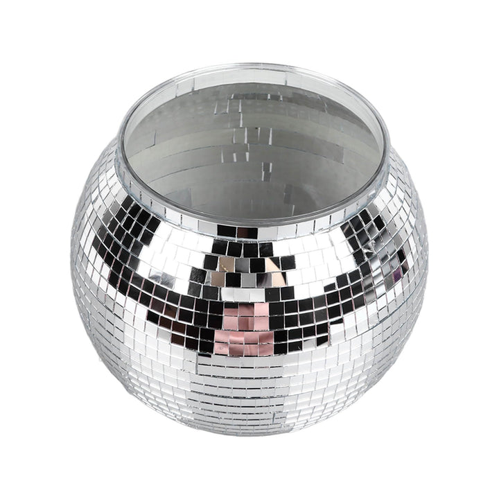 Eiskübel, Disco Kugel Sektkübel Grosse Kapazität Eisbehälter Party Weinkühler Eiseimer für Bier, Coc