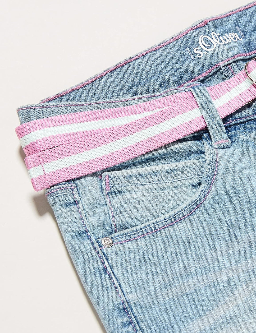 s.Oliver Mädchen Jeans-Shorts 98 53z1, 98 53z1