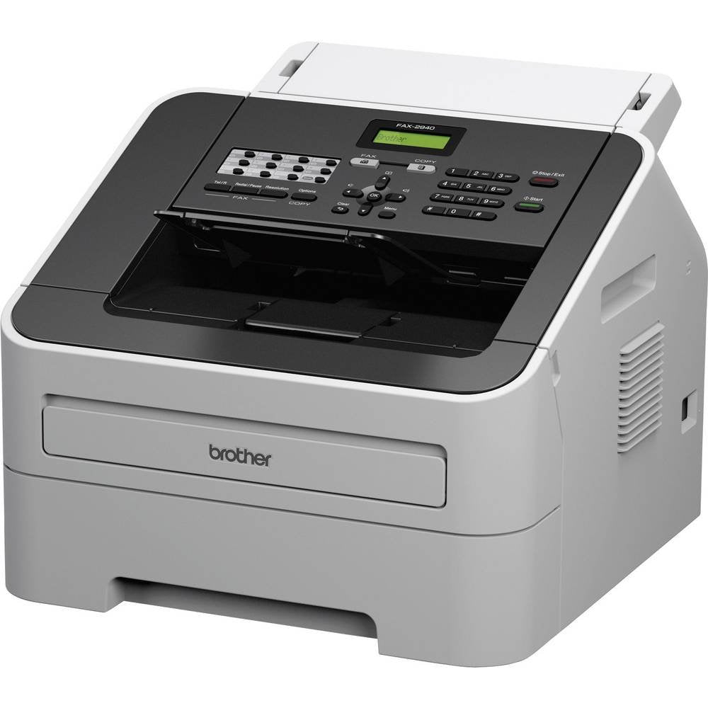 Brother FAX-2940 Laser-Faxgerät, grau/schwarz Laserfax+Druck-/Scanfunktion, Laserfax+Druck-/Scanfunk