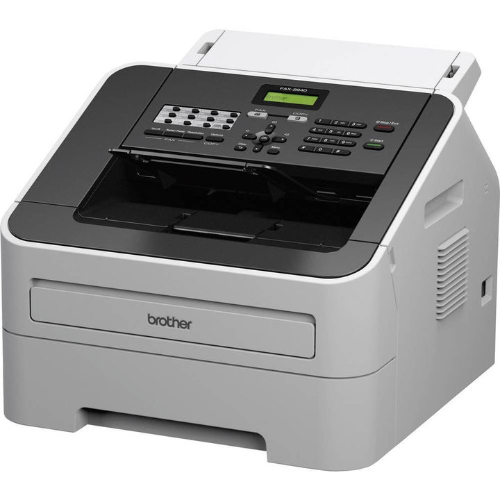 Brother FAX-2940 Laser-Faxgerät, grau/schwarz Laserfax+Druck-/Scanfunktion, Laserfax+Druck-/Scanfunk