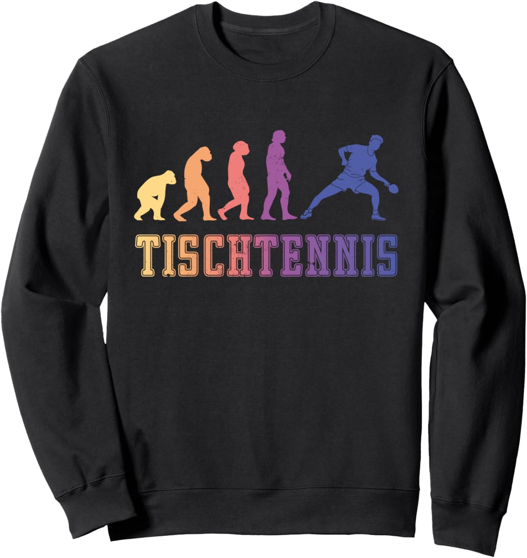 Tischtennismotiv - Ping Pong - Tischtennis Sweatshirt