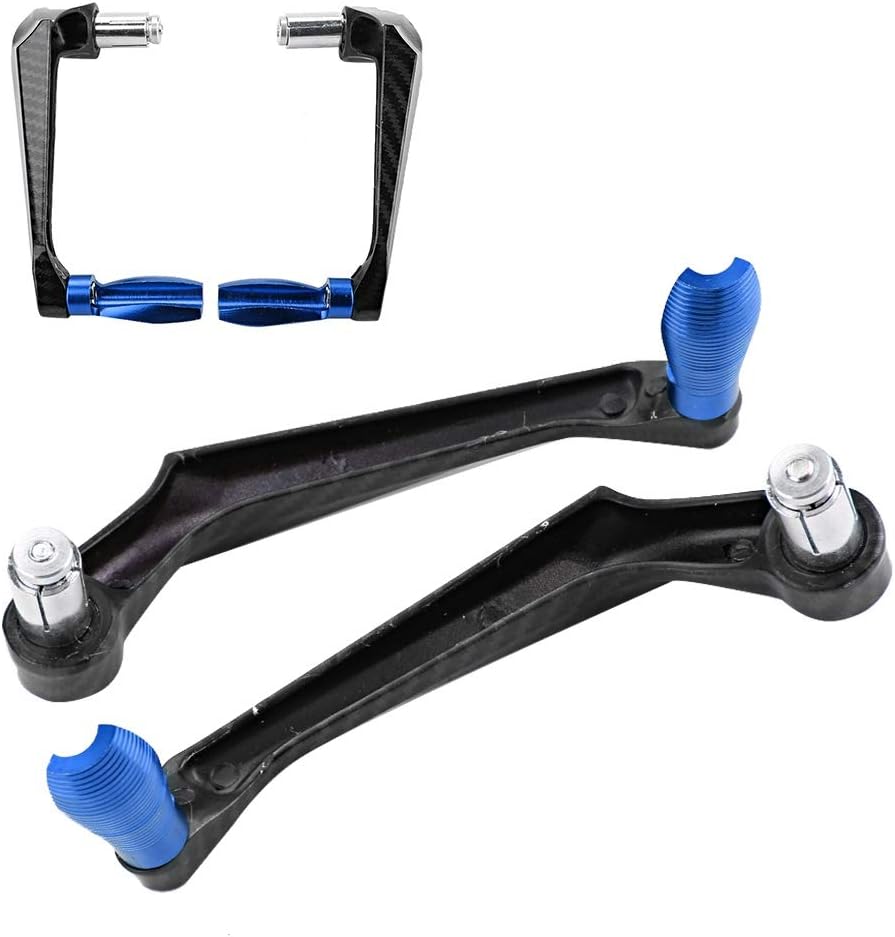 Hapivida Motorrad Lenker Schutz 7/8 Zoll 22 mm Universal Motorrad Hebelschützer CNC Aluminium Lenker