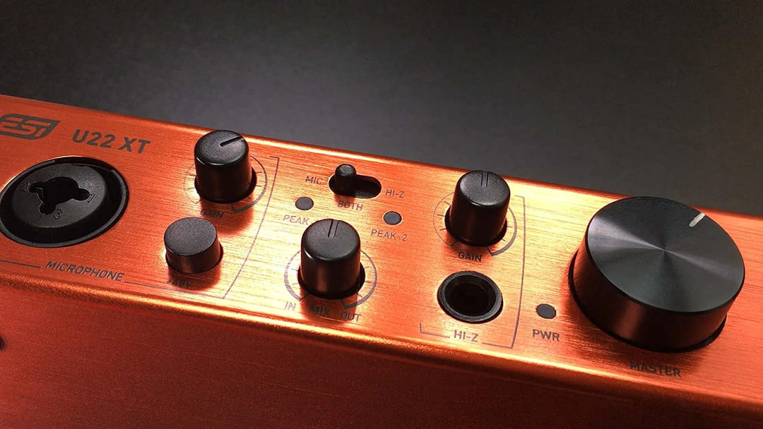 ESI U22 XT | Professionelles 24-bit USB-Audiointerface, U22 XT