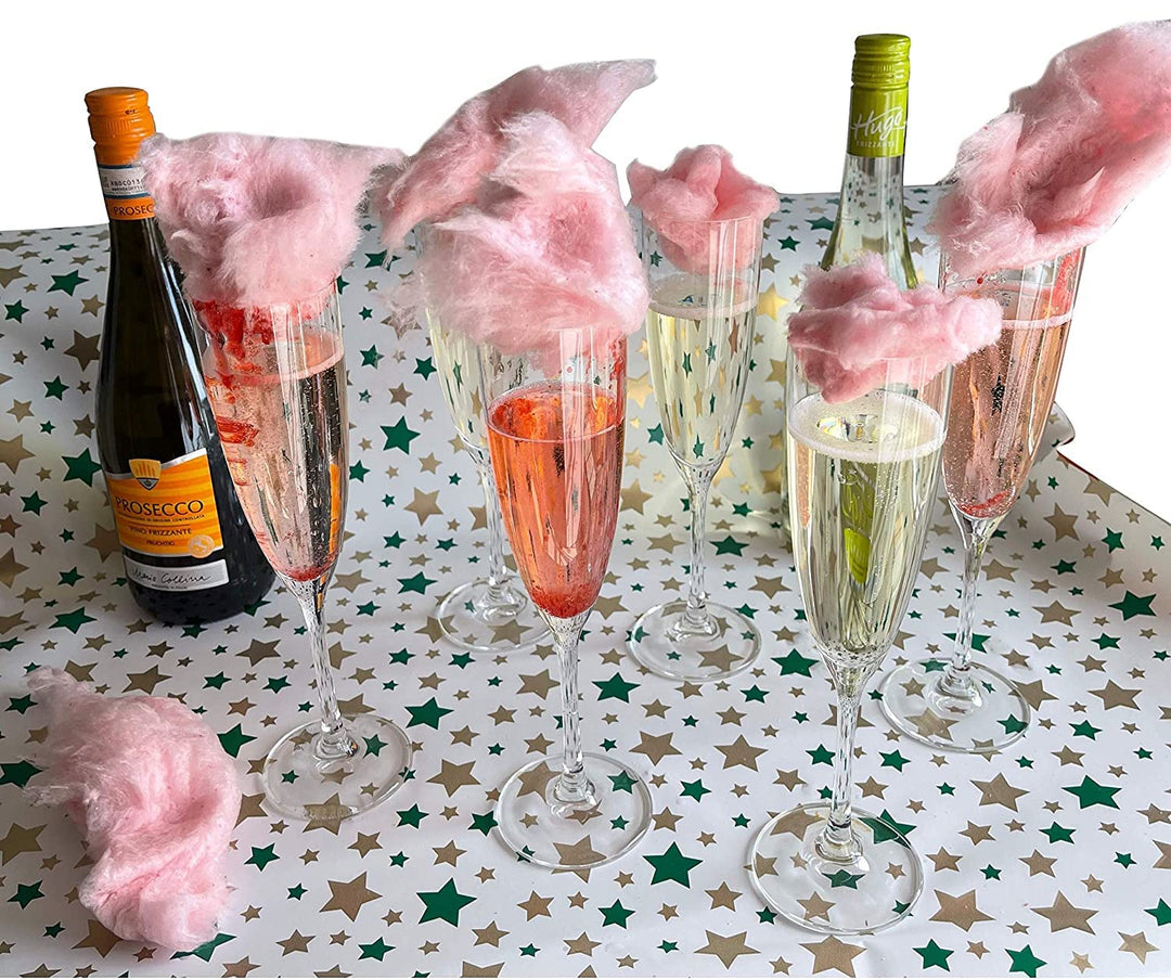 Wegmann 4 Eimer Zuckerwatte in verschiedenen Farben
