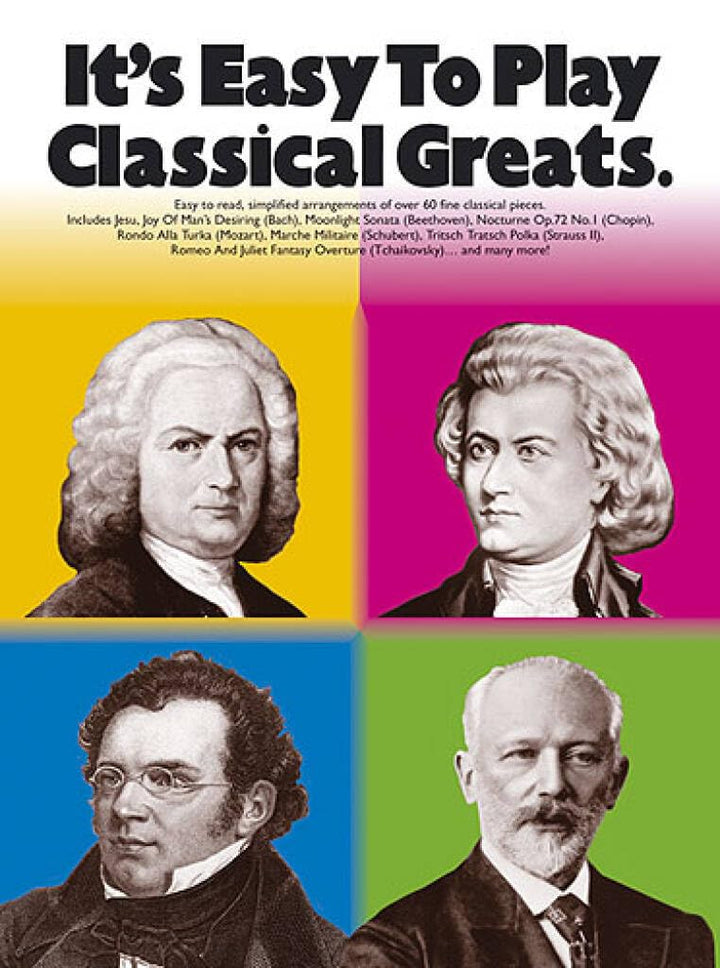 It's Easy to Play Classical Greats (It's Easy to Play S.), Taschenbuch