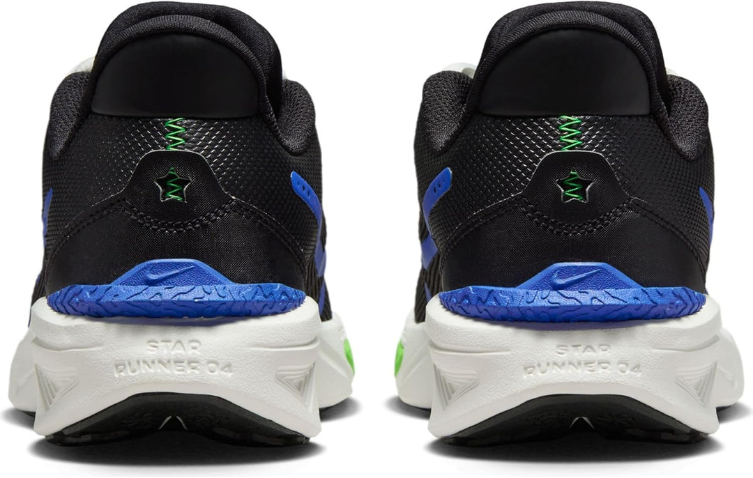 Nike Unisex Kinder Star Runner 4 Nn (Gs) Sportschuh, 38 EU Black Racer Blue Summit White