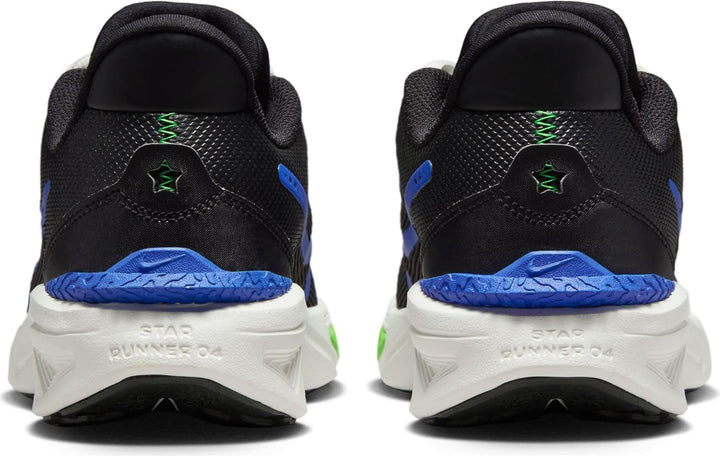 Nike Unisex Kinder Star Runner 4 Nn (Gs) Sportschuh, 38 EU Black Racer Blue Summit White