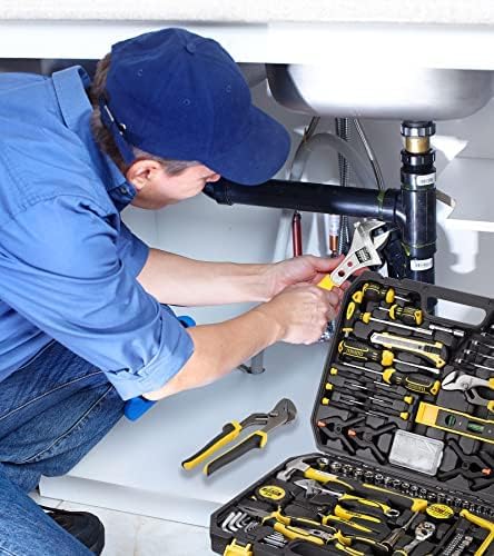 DOWELL Mechaniker Werkzeug Set Steckschlüssel Auto Reparatur Werkzeug Set 168tlg Handwerkzeug Kit We