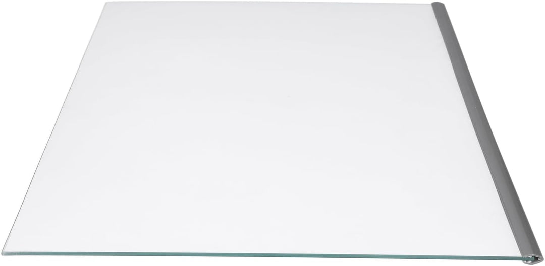 Glasplatte Bauknecht 480132101131 mit Leiste 490x341mm für Gemüsefach KühlGefrierKombination