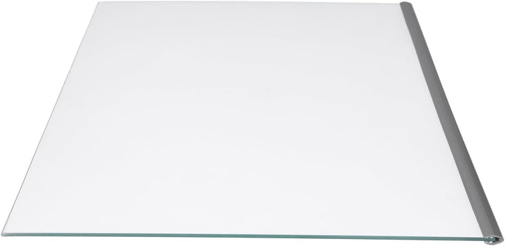 Glasplatte Bauknecht 480132101131 mit Leiste 490x341mm für Gemüsefach KühlGefrierKombination