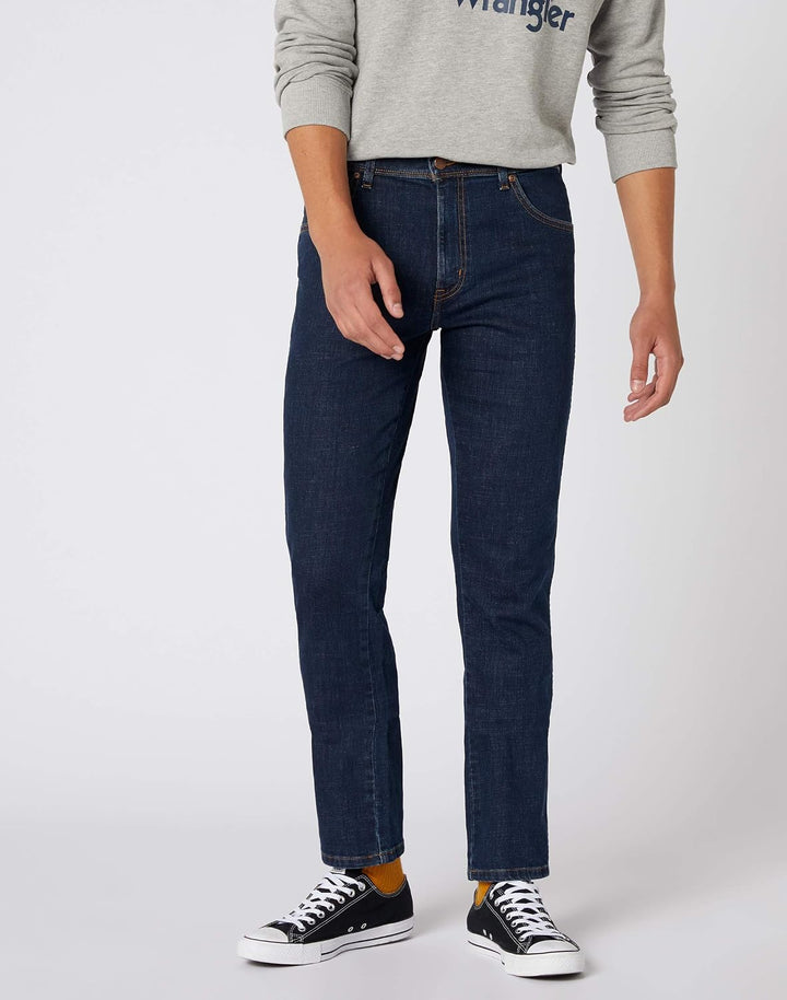 Wrangler Herren Texas Slim Jeans 46W / 30L Blue (Cross Game 11u), 46W / 30L Blue (Cross Game 11u)