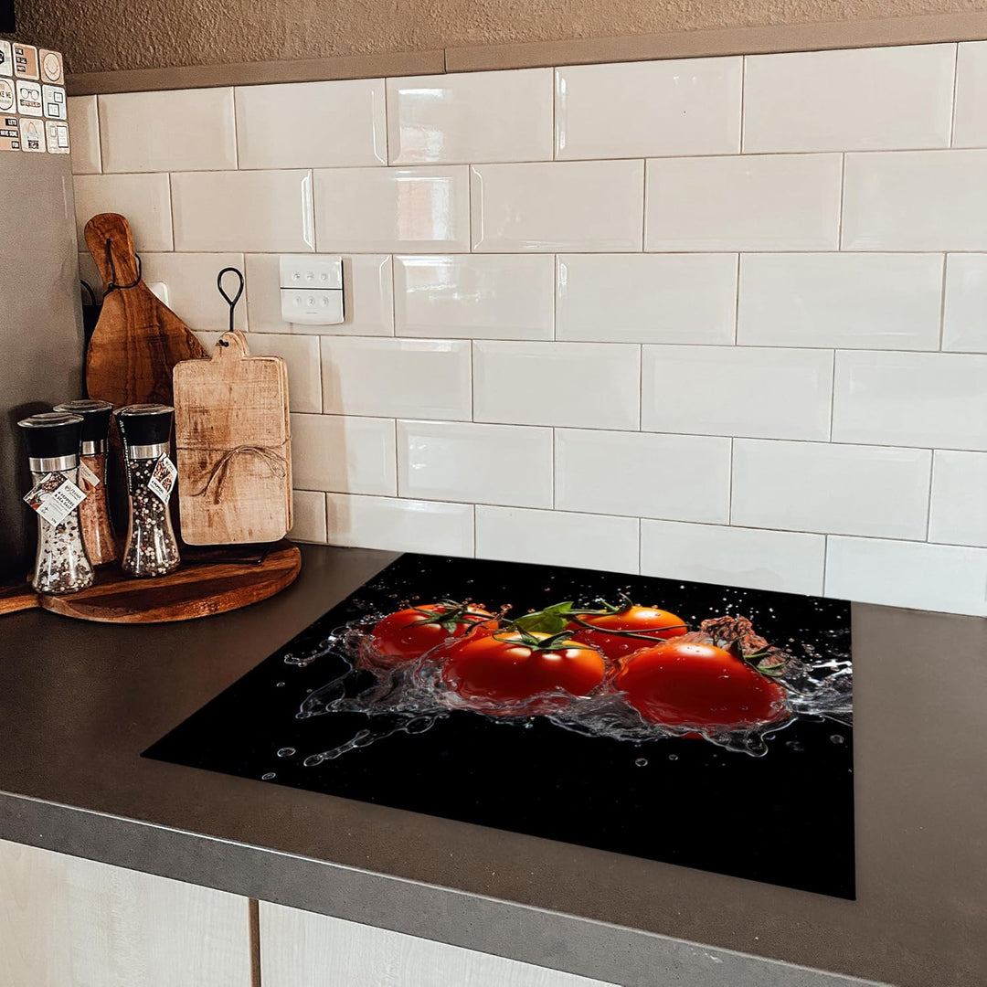 KitchenYeah© Herdabdeckplatte Einteilig Abdeckplatten Cerankochfeld Abdeckung Ceranfeld Herdplattena