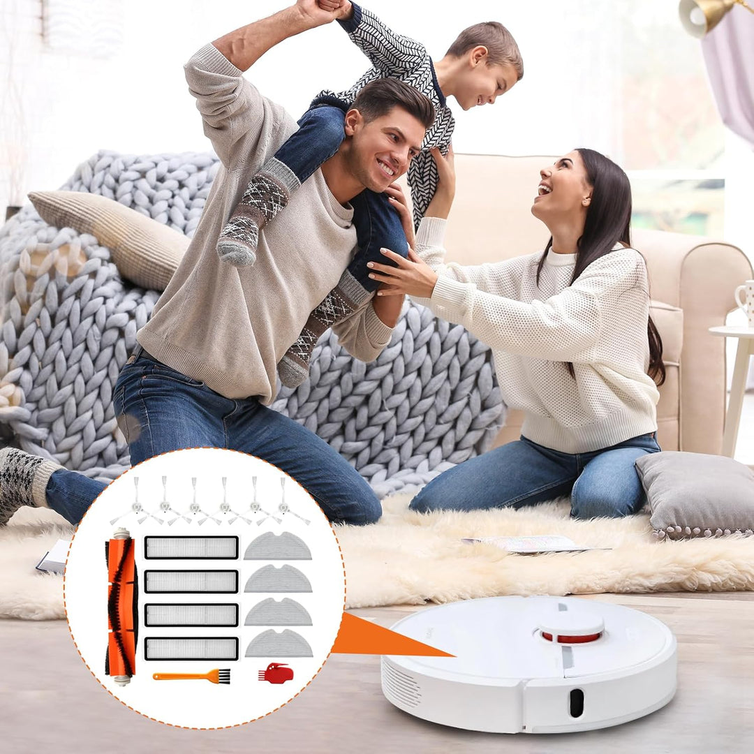 Chuancheng Zubehör-Set für Dreame D9, D9 Max, L10 Pro Staubsauger-Teile, inklusive 1 Hauptbürste, 6