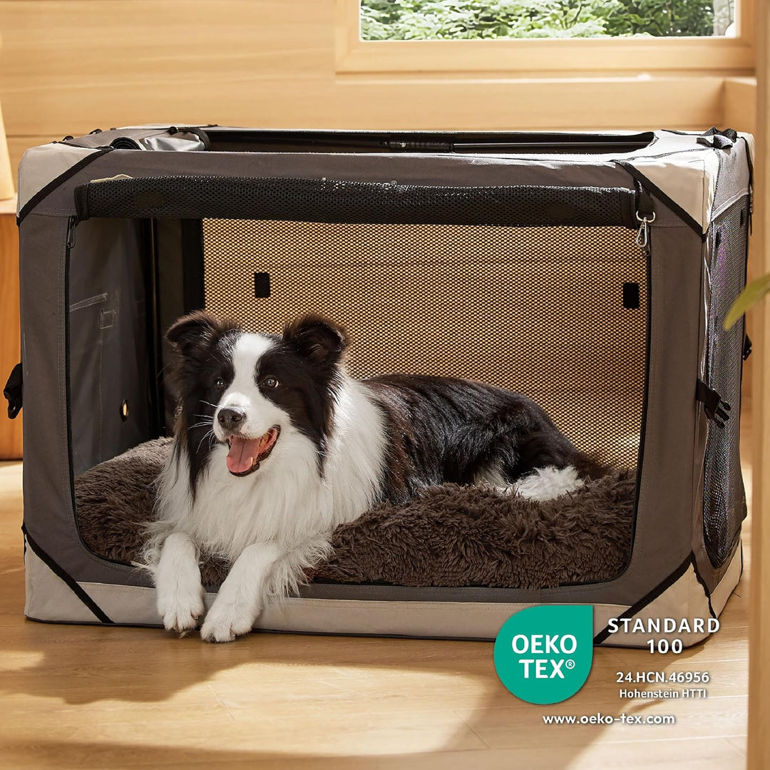 BEDSURE Flauschiges Hundebett Grosse Hunde - 89x58x8 cm Hundebett waschbar für grosse Hunde, rutschf