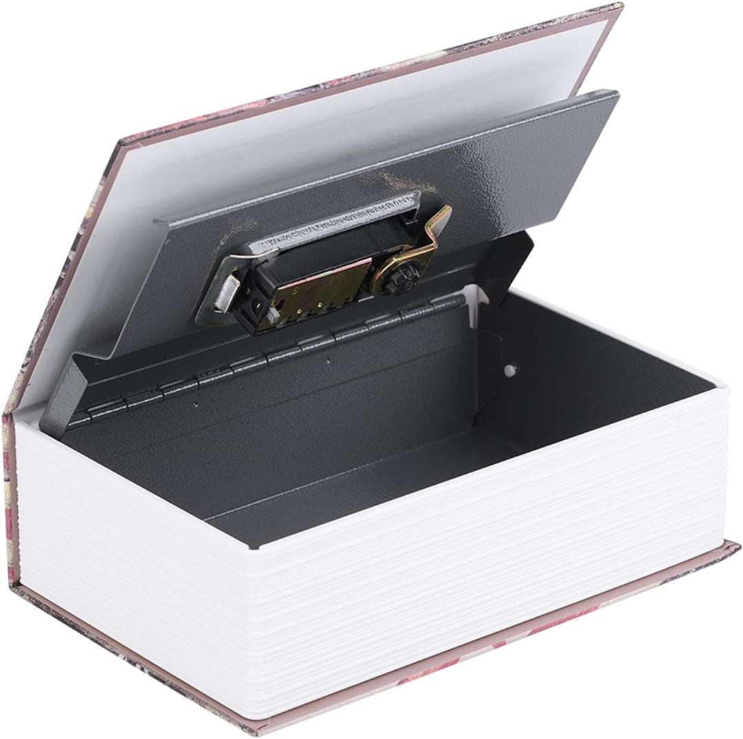 Kreatives Simulationsbuch Safe Box Geld Schmuck Sammlung Aufbewahrungskoffer mit Zahlenschloss Für p