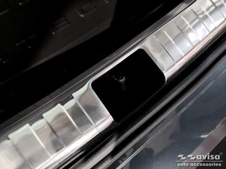 Avisa Edelstahl Innere Heckstossstangenschutz kompatibel mit Seat Ateca 2016-2020 & FL 2020- inkl. C