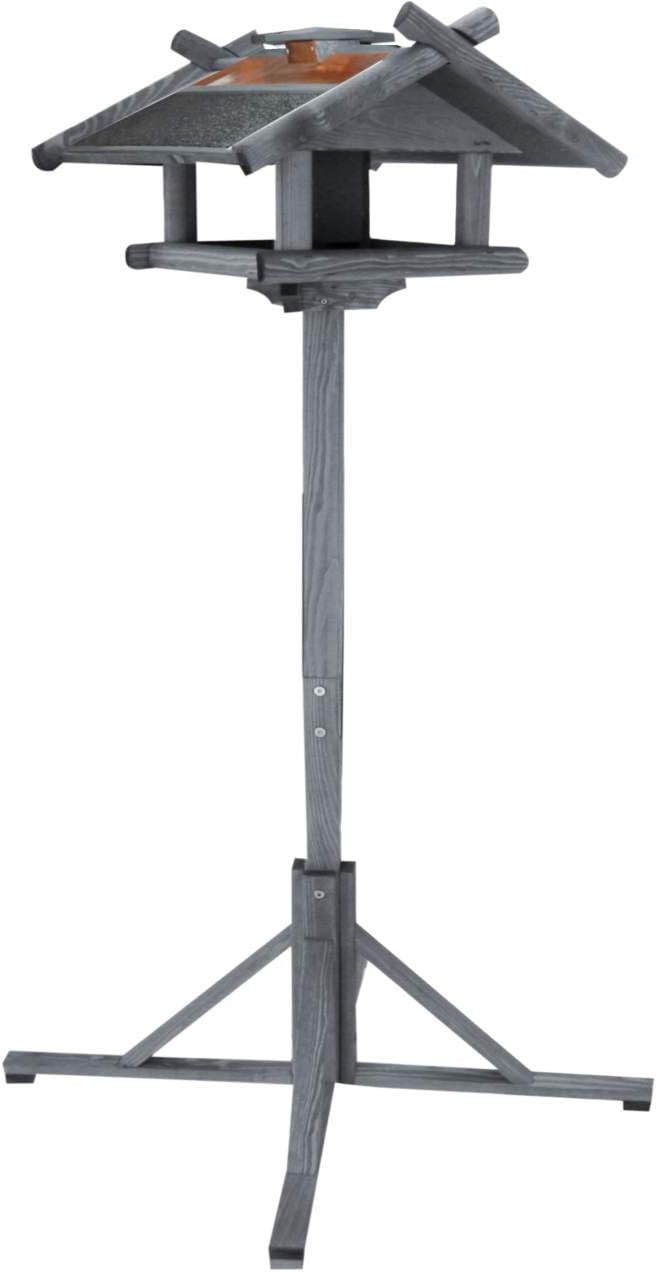 Kynast Exclusiv Vogelhaus mit Kupferdach und Fuss anthrazit 155cm Vogel Haus