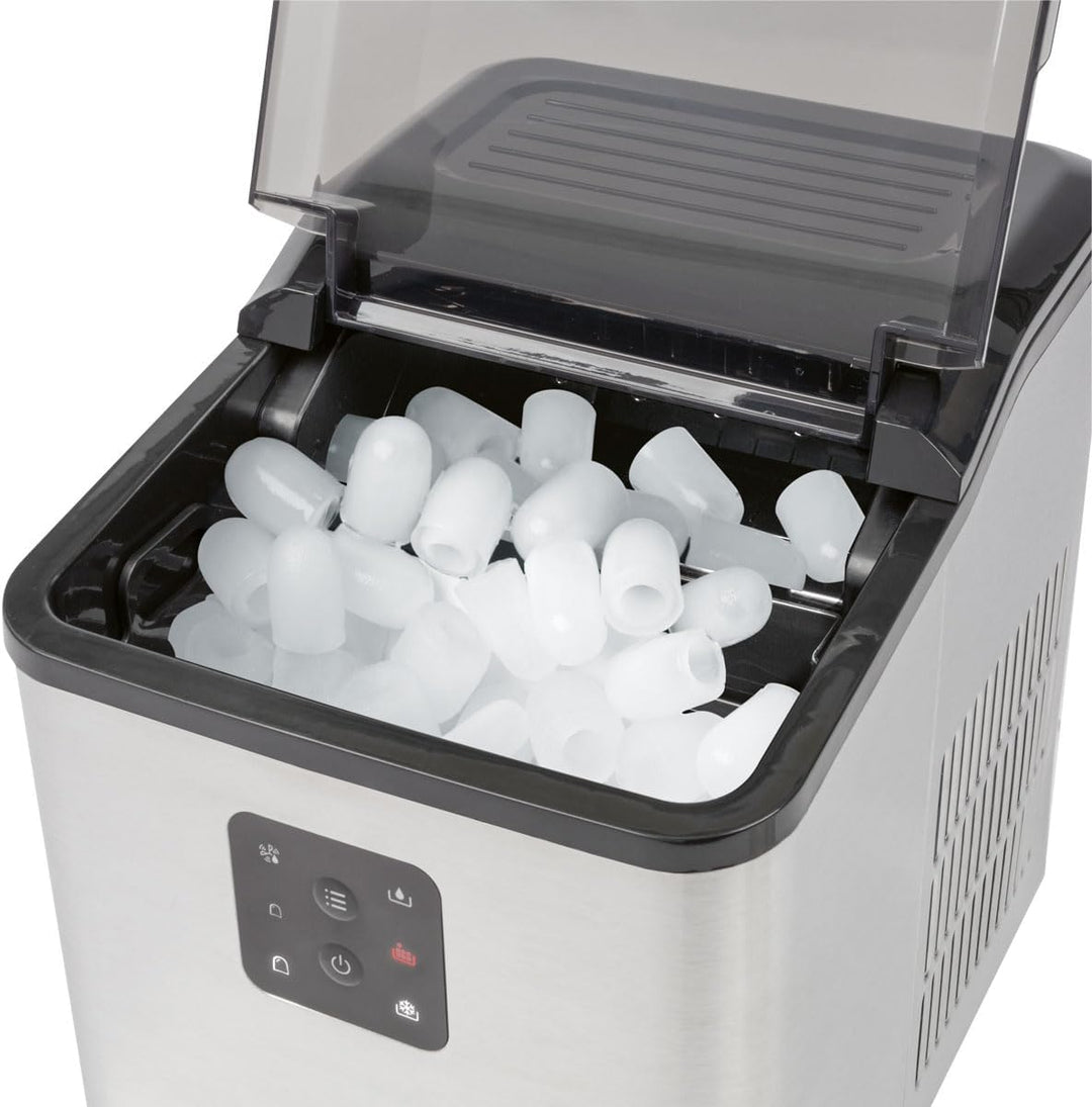 ProfiCook® Eiswürfelmaschine schnelle Produktion - Eiswürfel in 10 Minuten, bis zu 12 kg Eis in 24 S