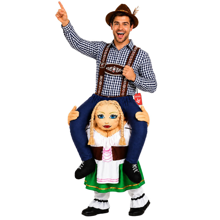 Morph MCPBGB Huckepack Kostüm Costumes, Oktoberfest, Einheitsgrösse, Oktoberfest
