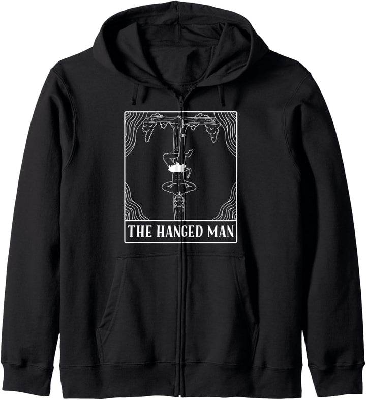Satan The Hanged Man Occult Tarot Card Sweater Men Women Kapuzenjacke