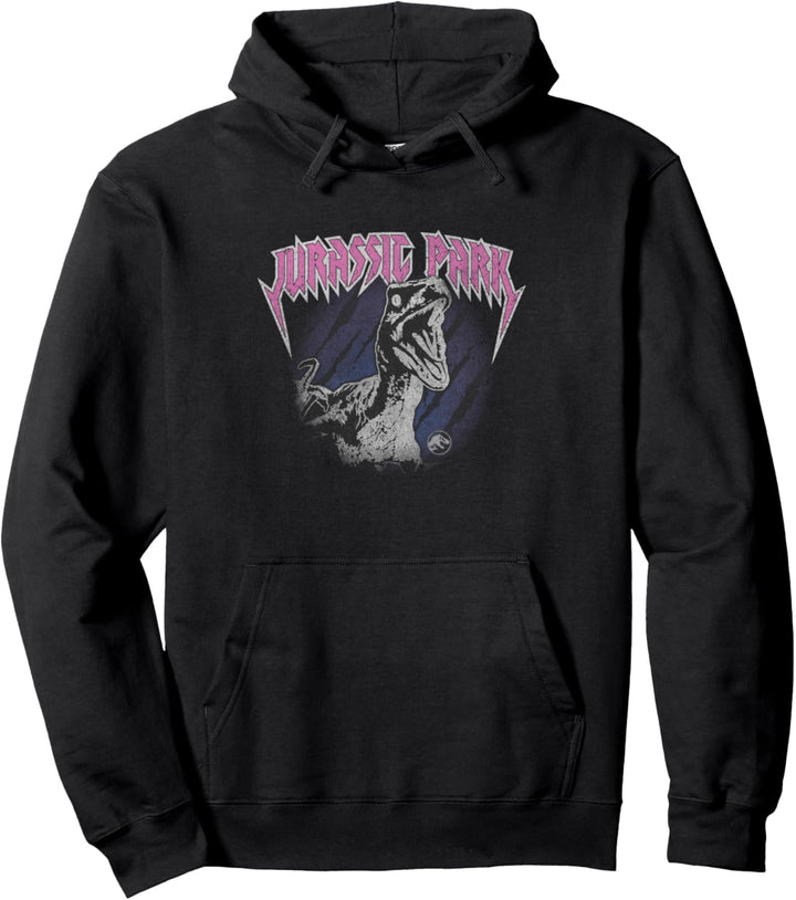 Jurassic World Velociraptor Rock Band Pullover Hoodie