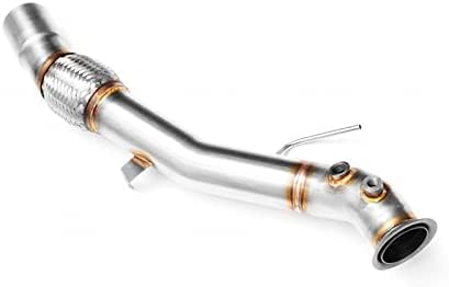 RM Motors Downpipe Rohr Decat kompatibet mit E60, E61 535d M57N 2004 2005 2006 2007 272PS
