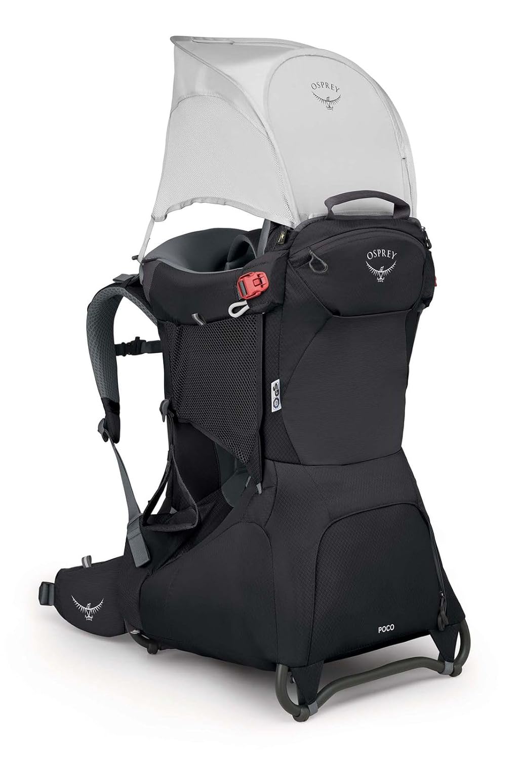 Osprey Poco Child Carriers - Deluxe child cokpit - Buil-in sunshade - Breathable Suspension - Adjust