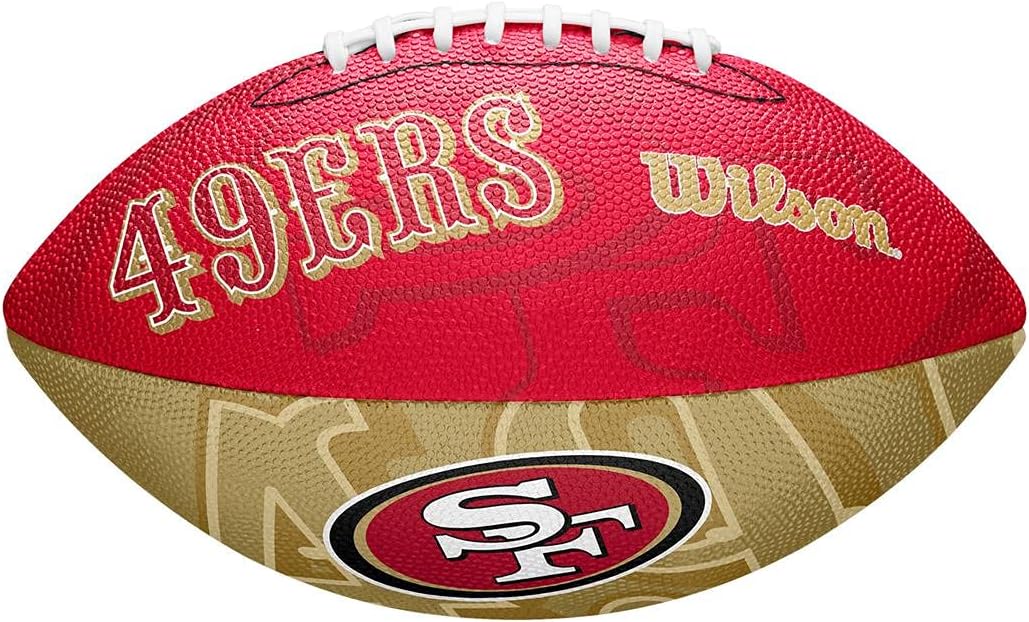 Wilson NFL Team Alliance Footballs San Francisco 49ers Junior San Francisco 49ers, San Francisco 49e