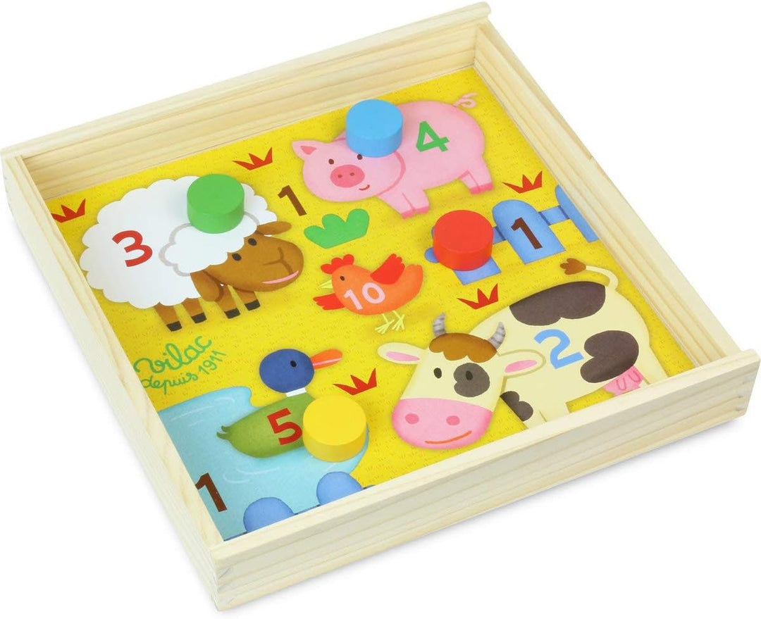 Vilac vilac6223 Farm Tiny Tots Spiel Set