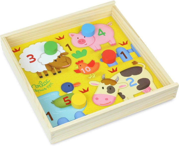 Vilac vilac6223 Farm Tiny Tots Spiel Set