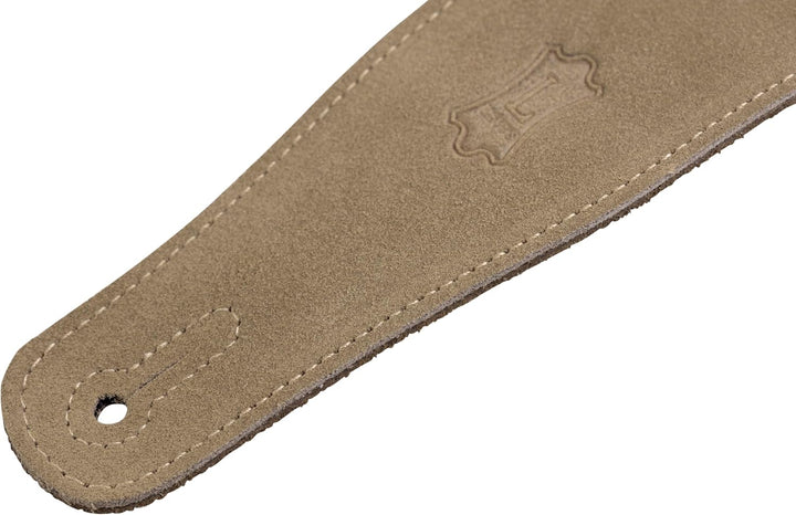 Levy's Leathers MS26-SND Gitarrengurt aus Wildleder mit Wildlederrückseite, verstellbar von 96,5 cm
