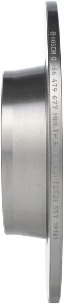 Bosch BD1515 Bremsscheiben - Hinterachse - ECE-R90 Zertifizierung - zwei Bremsscheiben pro Set