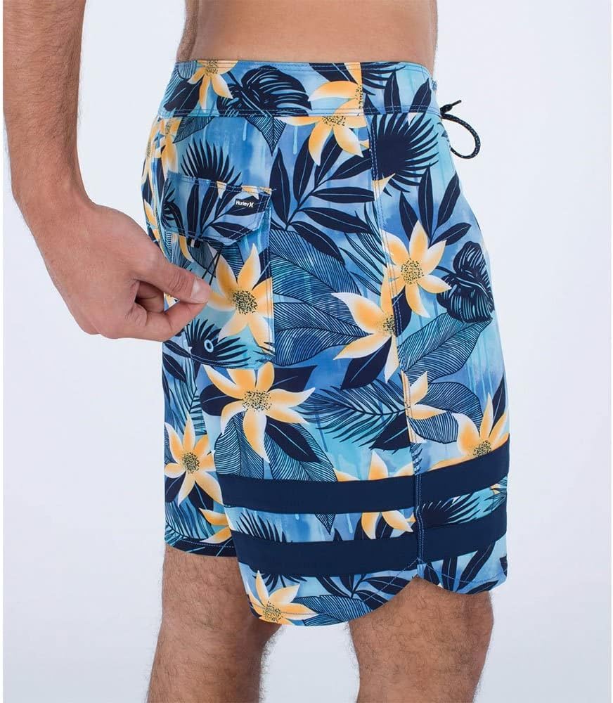 Hurley Herren Phantom-eco Block Party 18' Badeshorts für Herren 28 Meerblick, 28 Meerblick