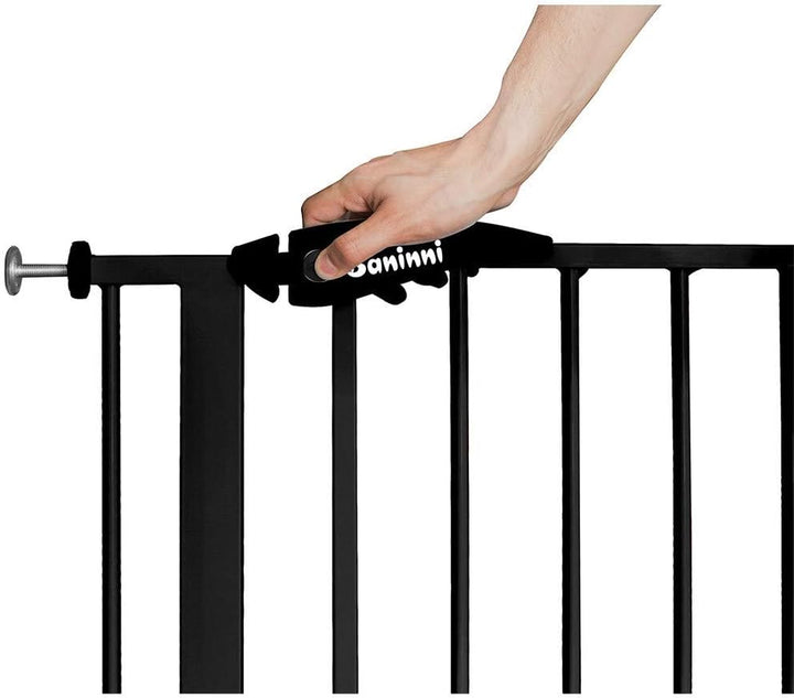 Baninni Fina Sicherheitsgitter, 67 cm bis 75 cm, Schwarz