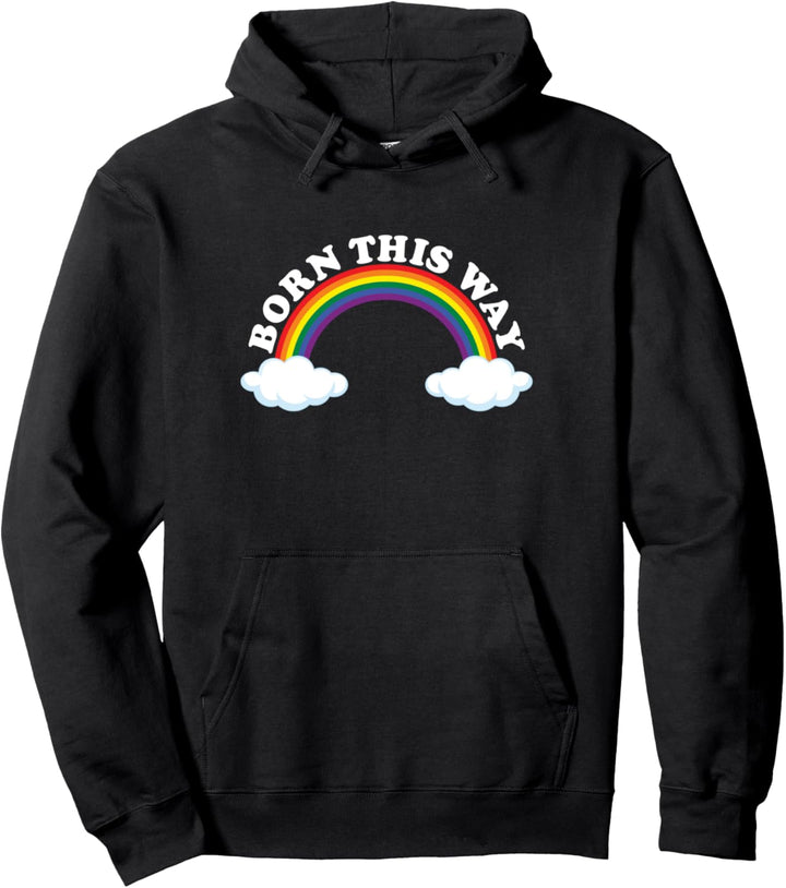 Geboren Auf Diese Weise LGBT Gay Pride Pullover Hoodie